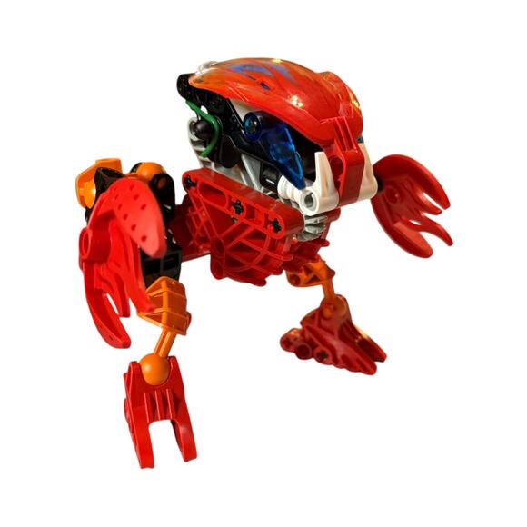 Vintage LEGO BIONICLE Tahnok Blue Red 8563 Set with Canister NO BOOKLET - Picture 4 of 12